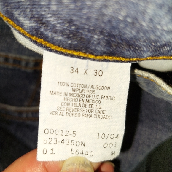 ARIZONA SNEAKER CUT JEANS SIZE 34X30 - Picture 3 of 4